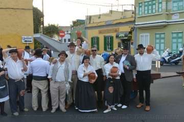  La Traída del Agua 'se moja' con la romería del patrono de Telde (Foto TA y Francisco Javier Santana)